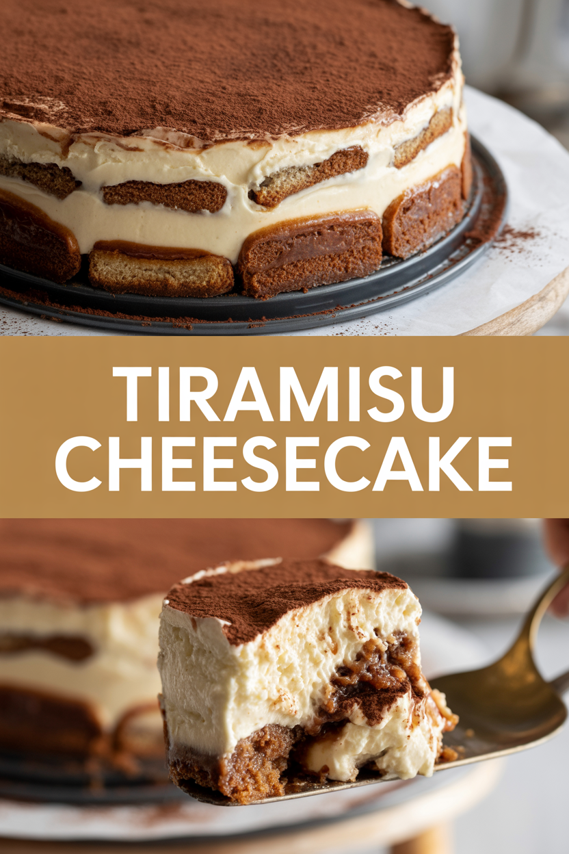 Tiramisu Cheesecake