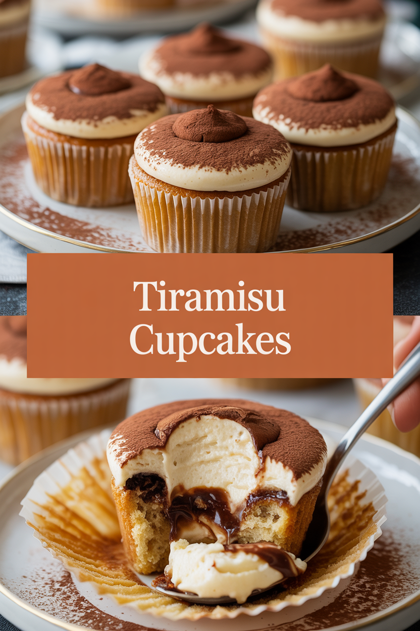 Tiramisu Cupcakes