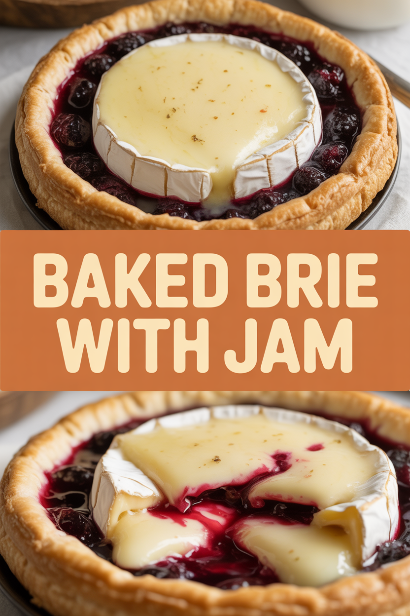 Baked Brie with Jam