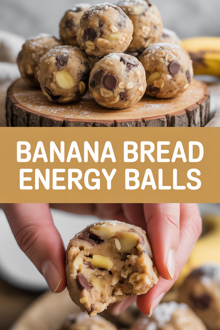 Banana Bread Energy Balls