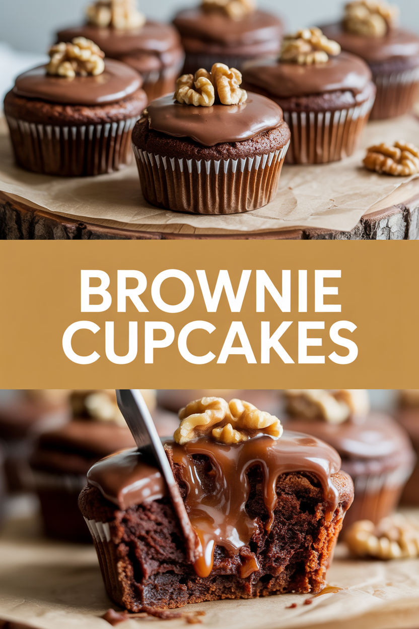 Brownie Cupcakes