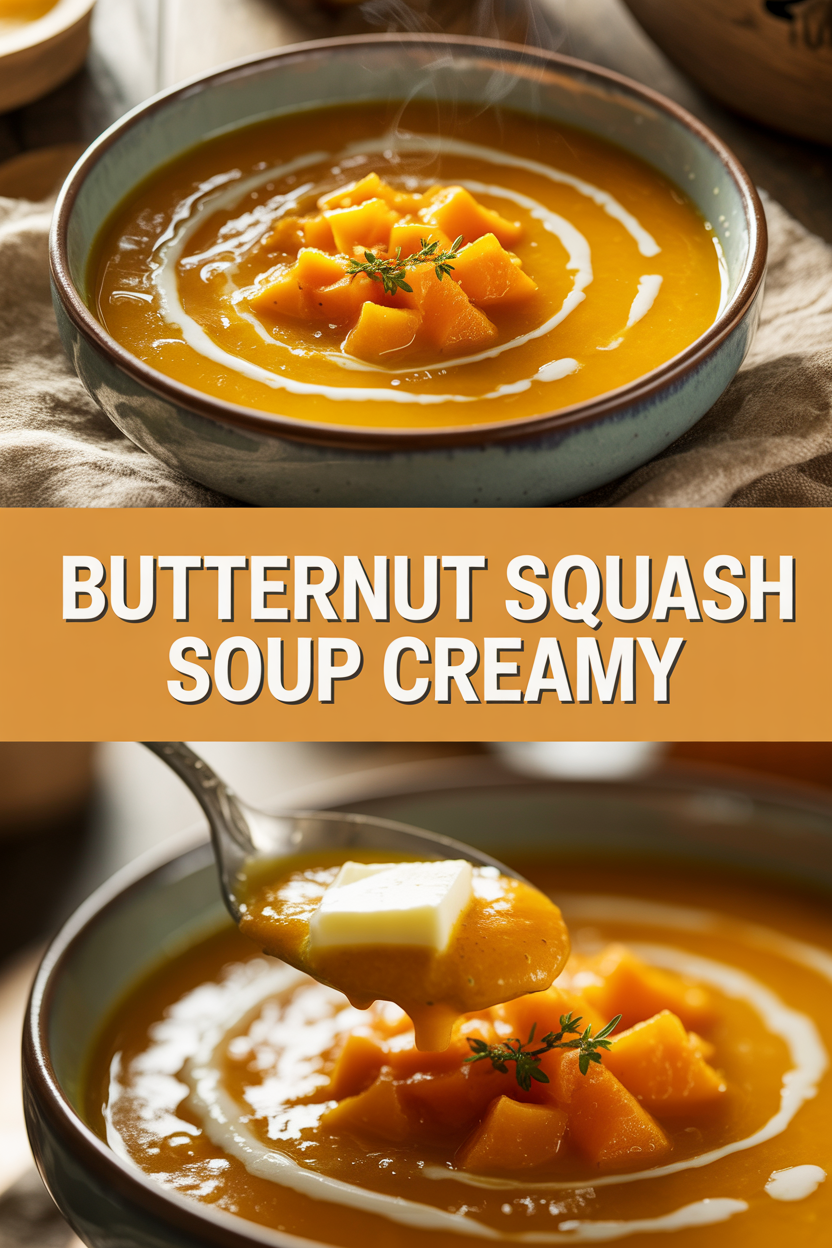 Butternut Squash Soup Creamy