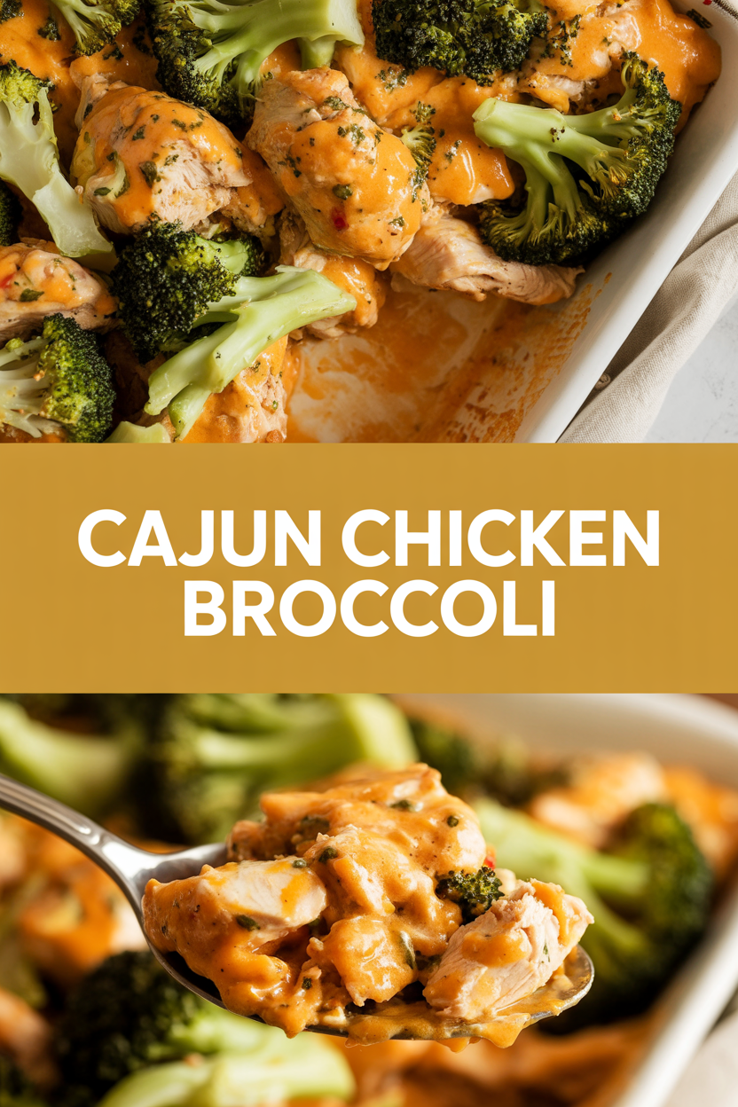 Cajun Chicken Broccoli