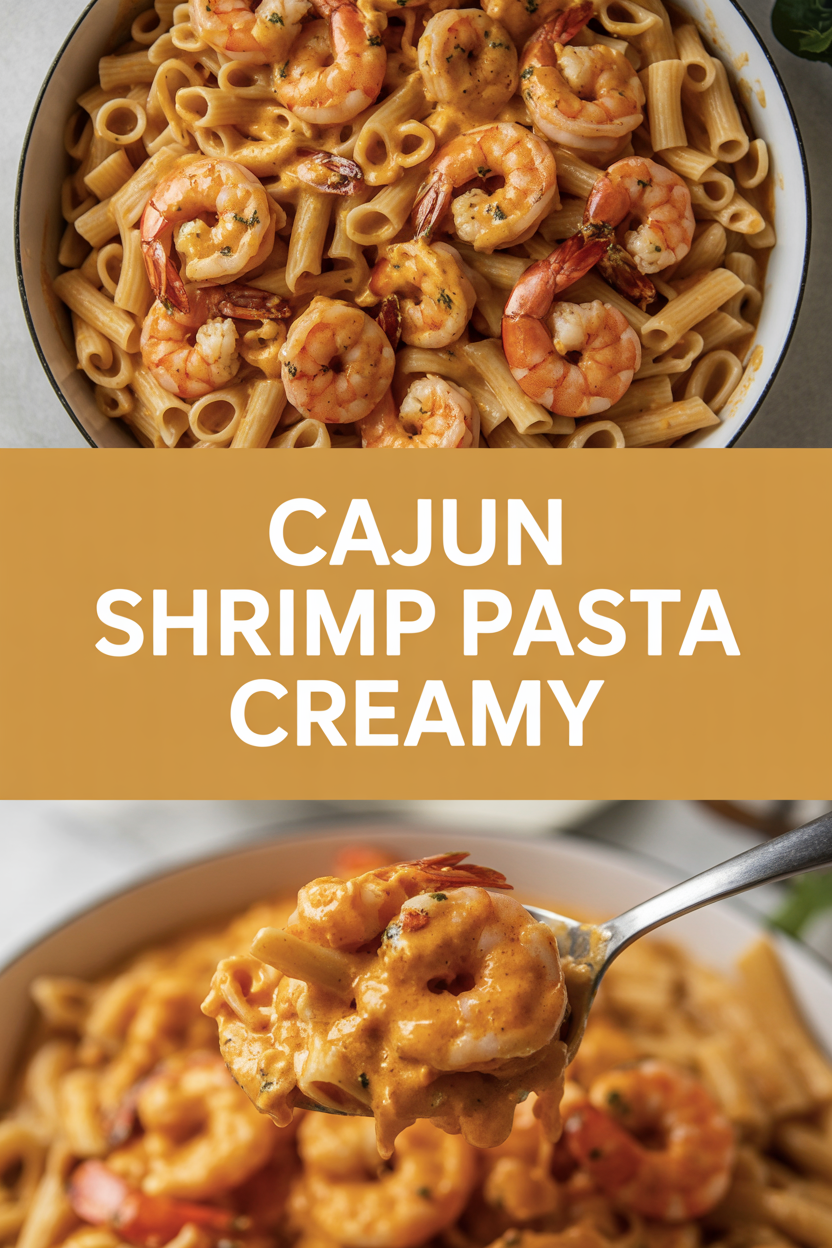 Cajun Shrimp Pasta Creamy