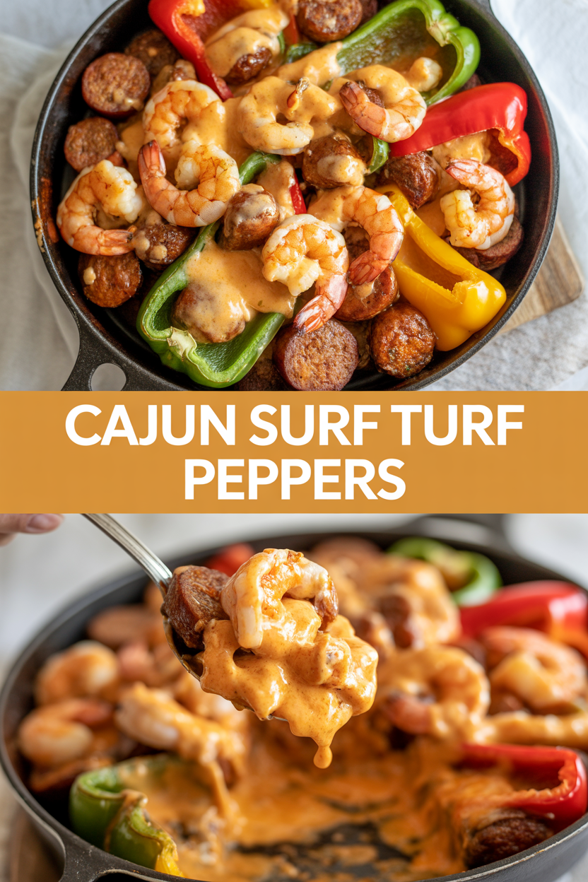 Cajun Surf Turf Peppers