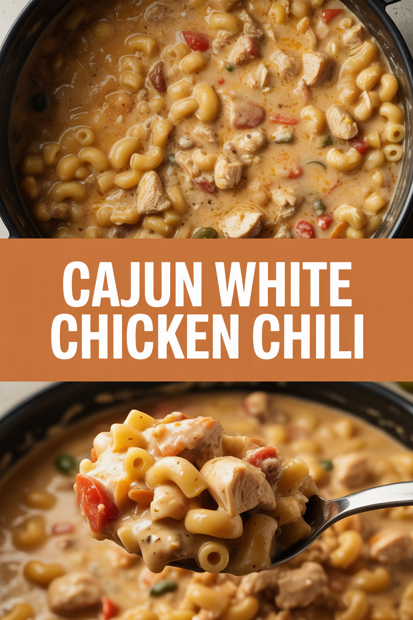 Cajun White Chicken Chili
