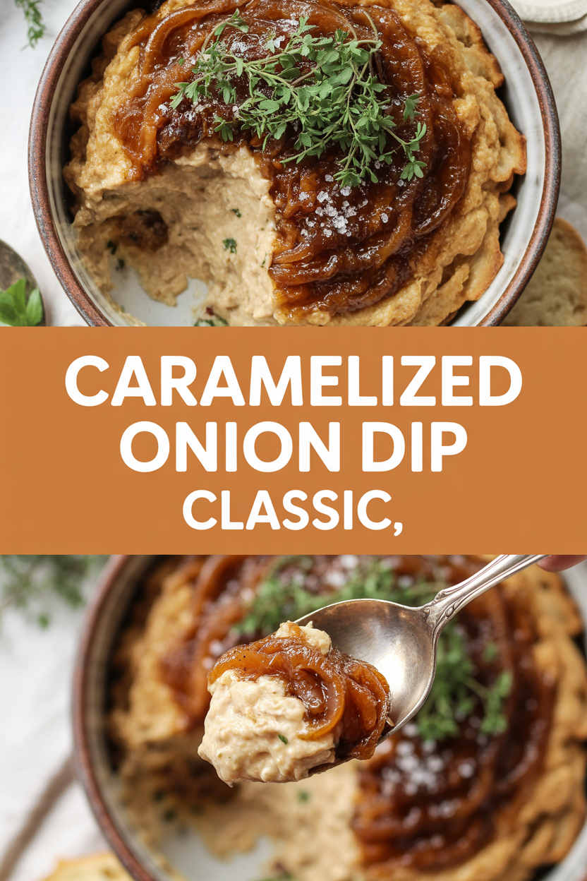 Caramelized Onion Dip Classic