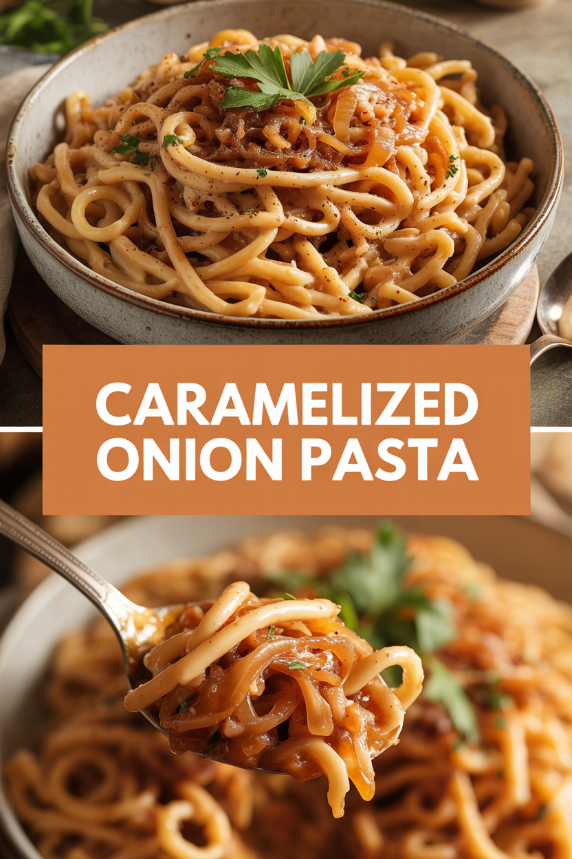 Caramelized Onion Pasta