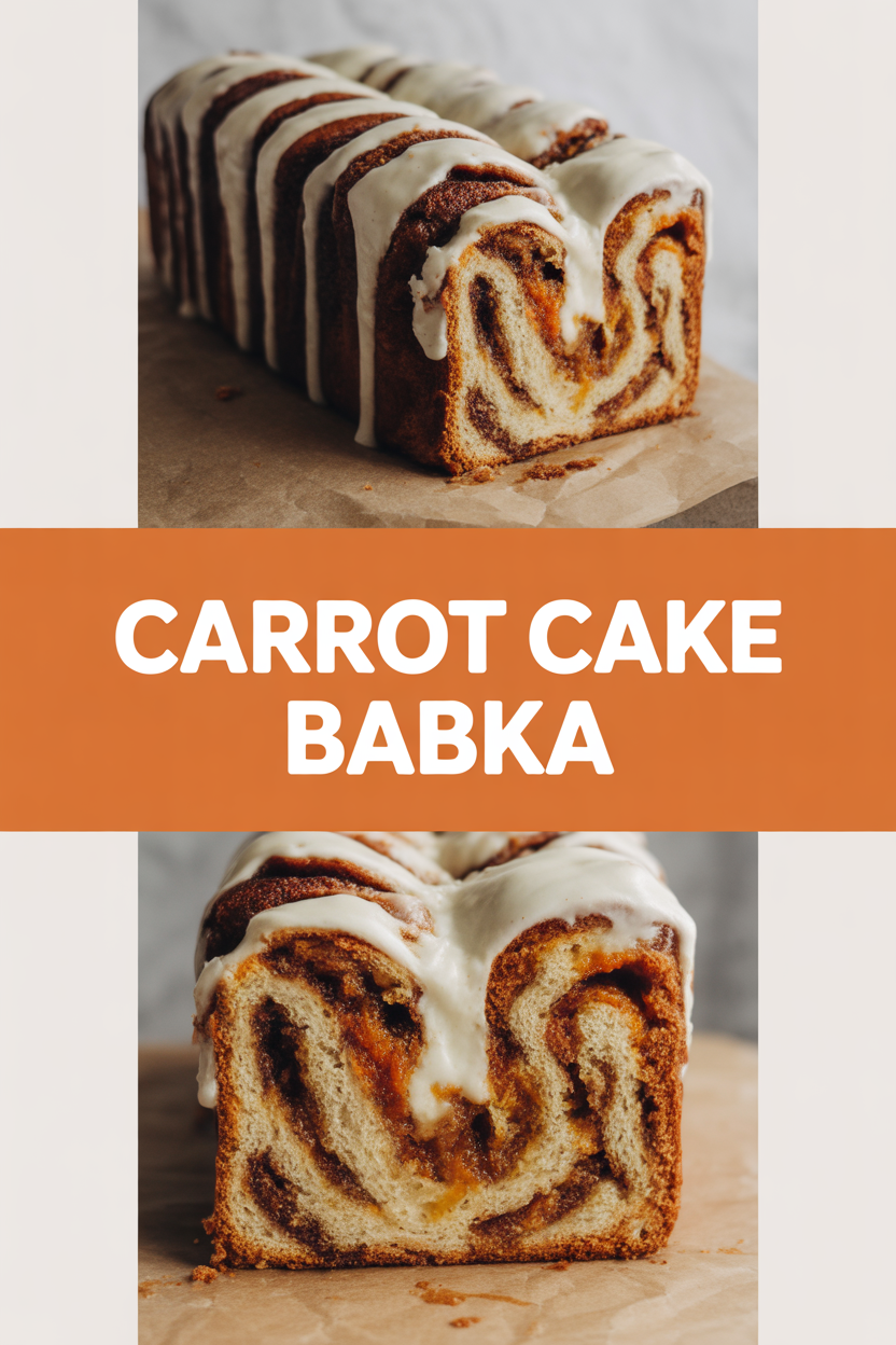 Carrot Cake Babka