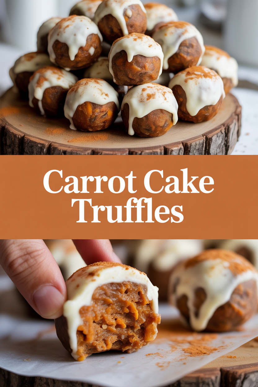 Carrot Cake Truffles