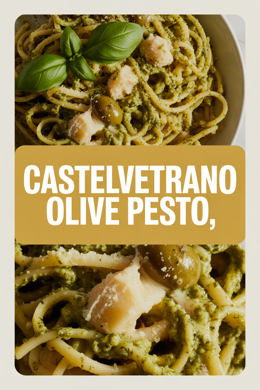 Castelvetrano Olive Pesto