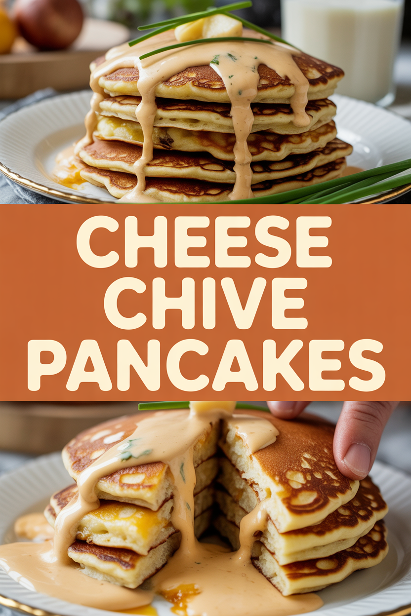 Cheese Chive Pancakes