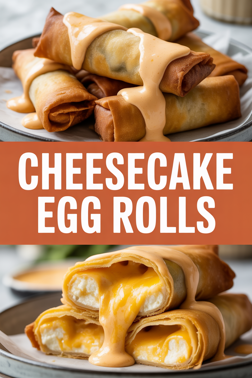 Cheesecake Egg Rolls