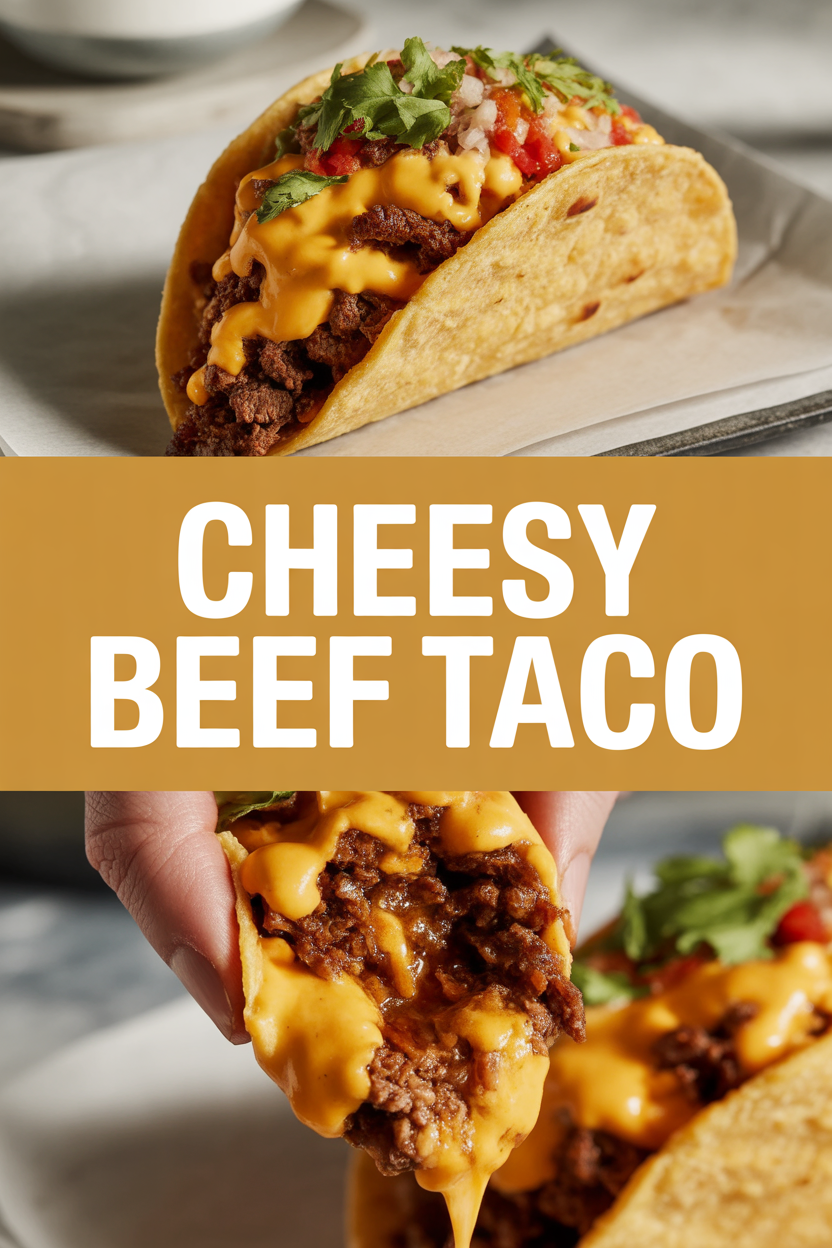 Cheesy Beef Taco