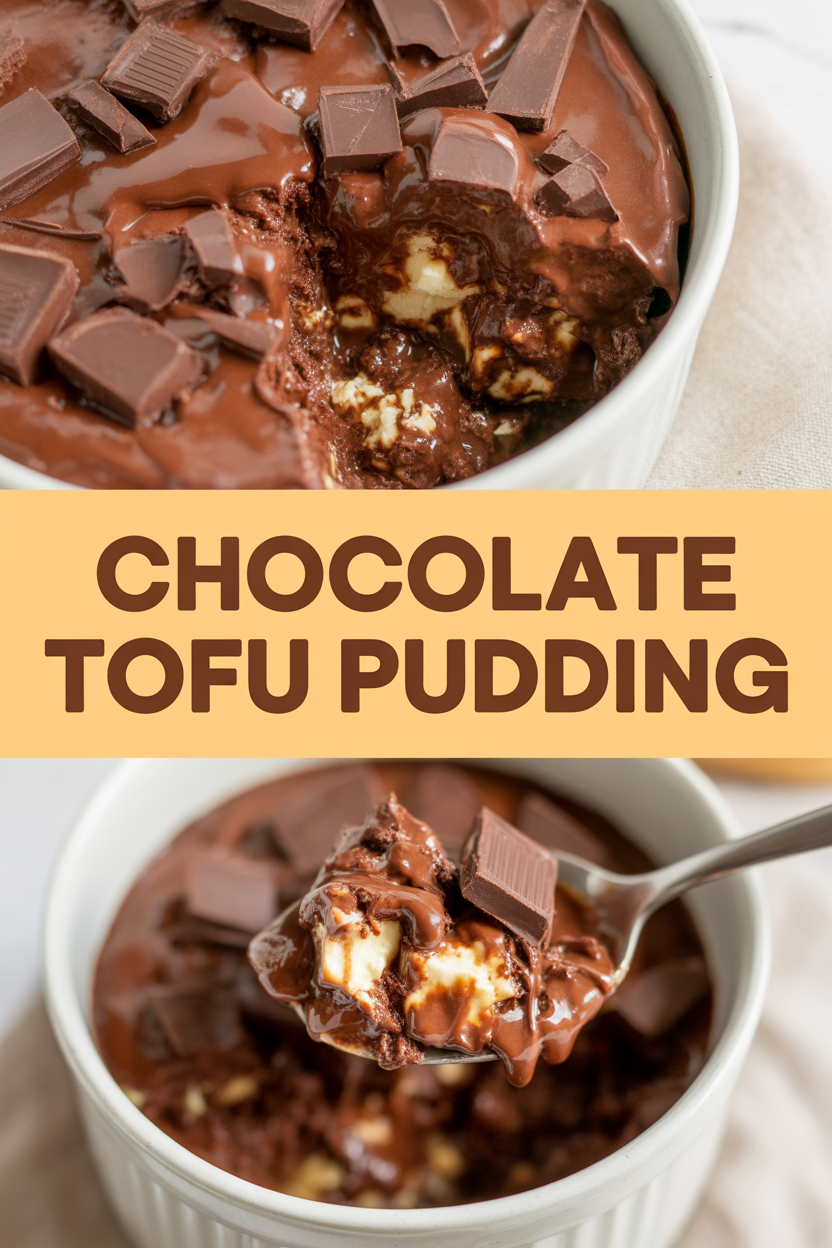 Chocolate Tofu Pudding