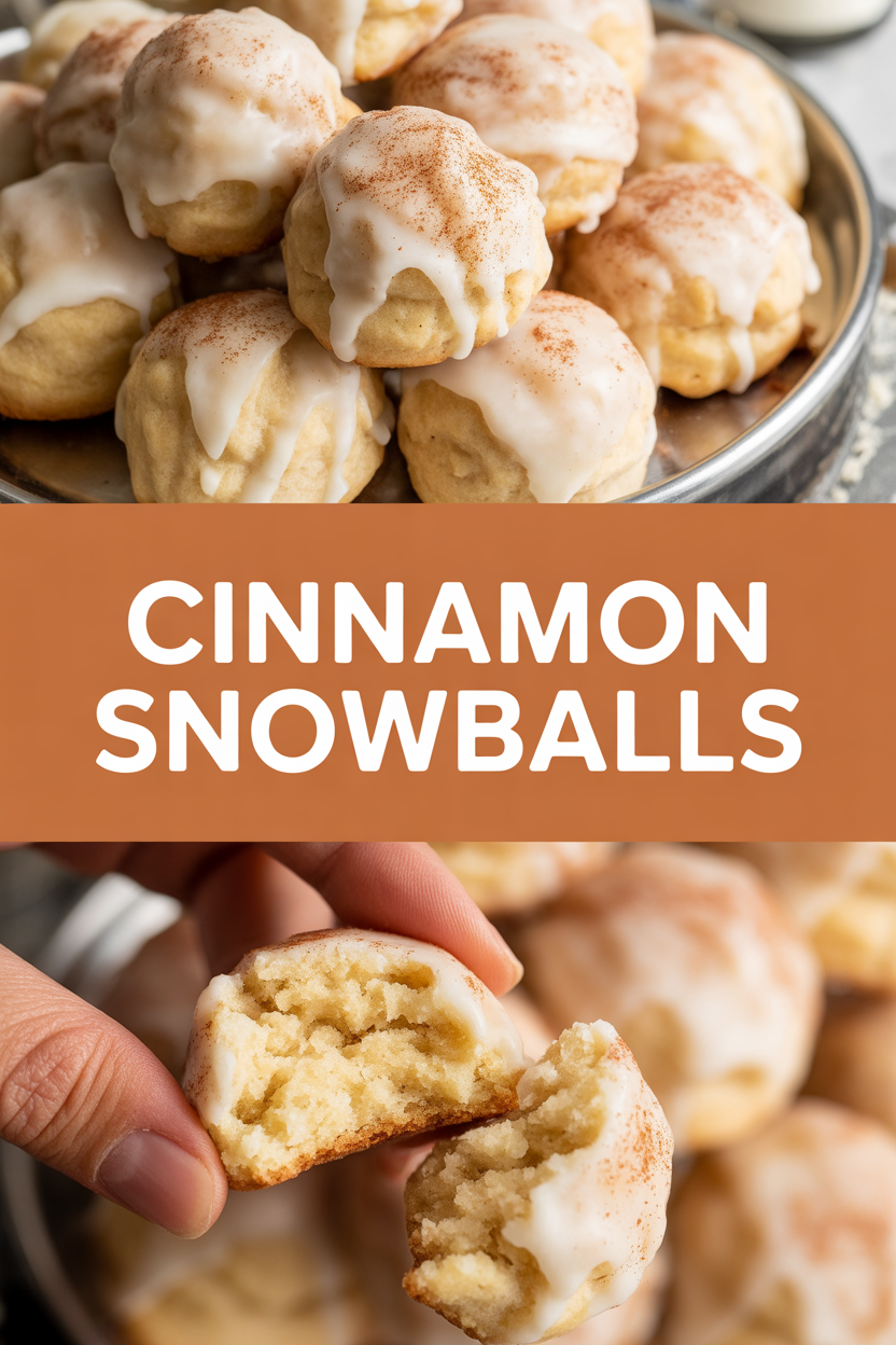 Cinnamon Snowballs