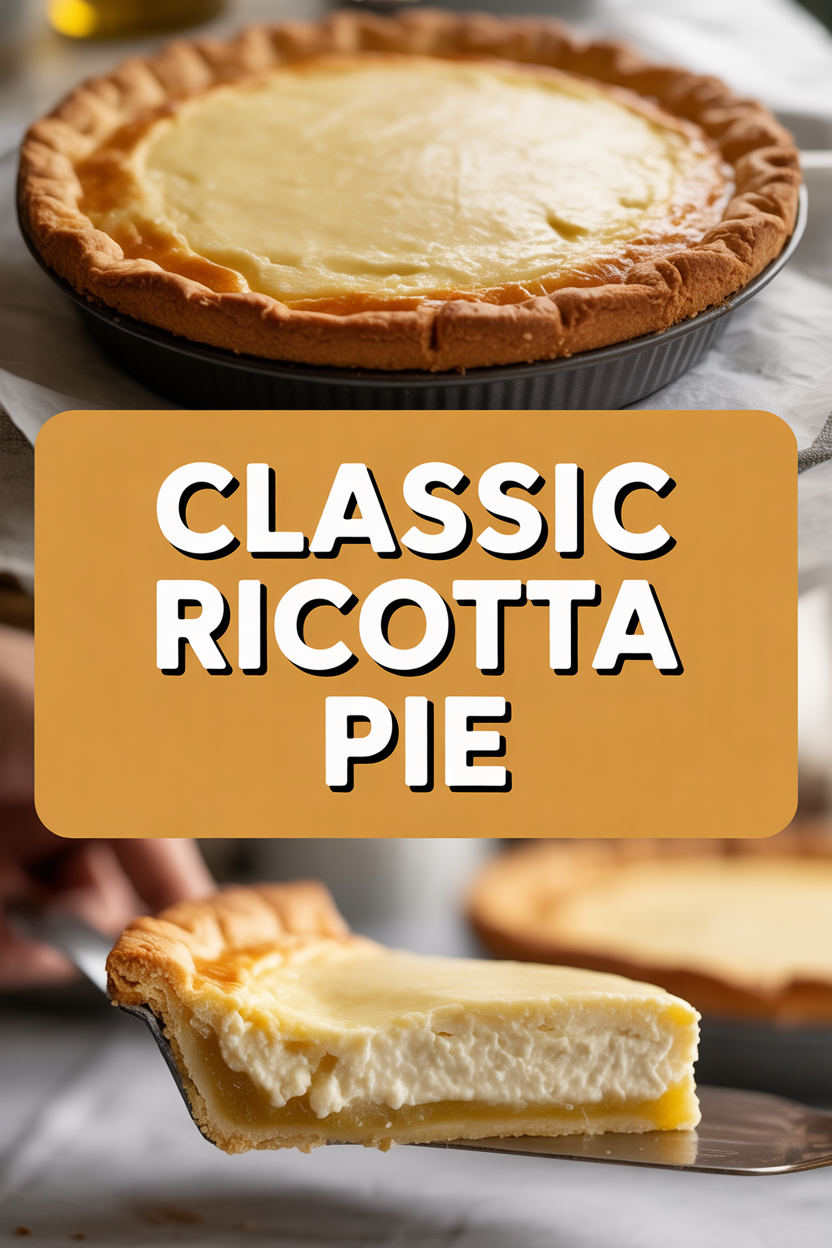 Classic Ricotta Pie