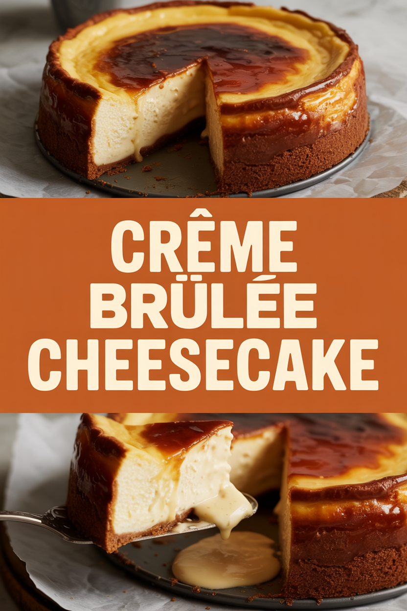 Crème Brûlée Cheesecake