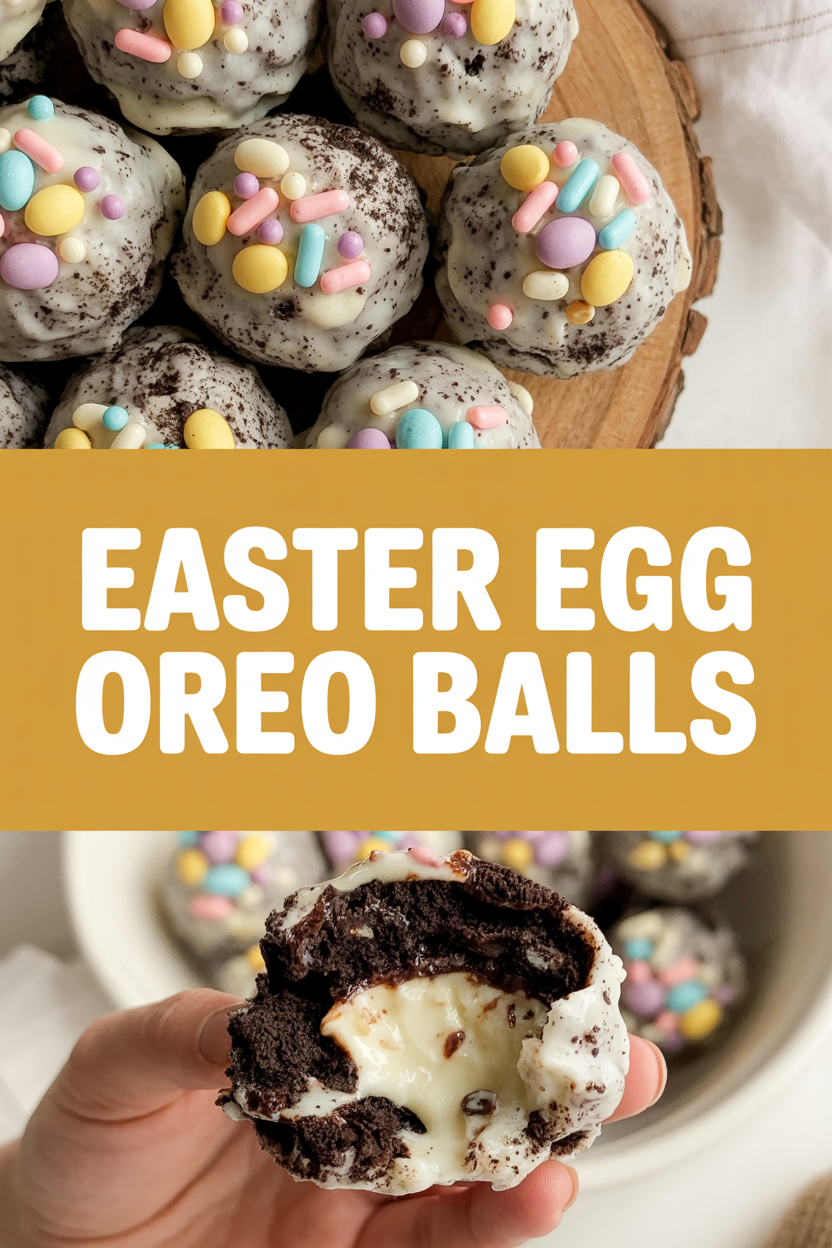 Easter Egg Oreo Balls