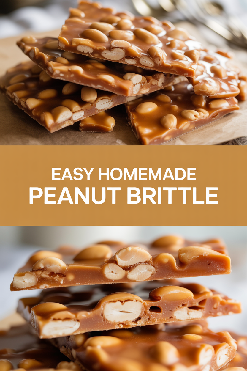 Easy Homemade Peanut Brittle