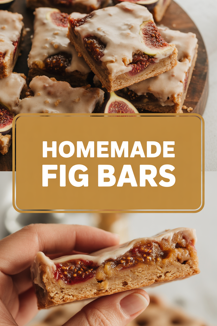 Homemade Fig Bars