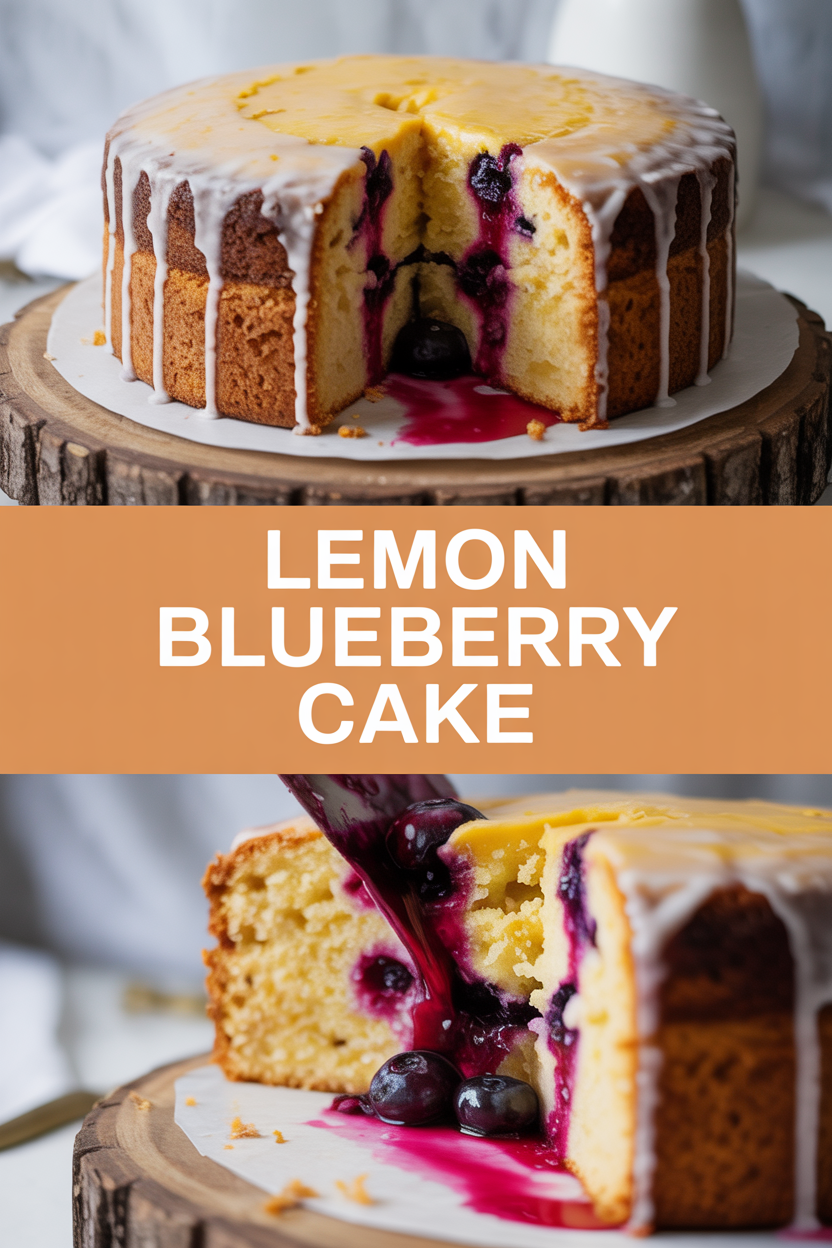 Lemon Blueberry Cake