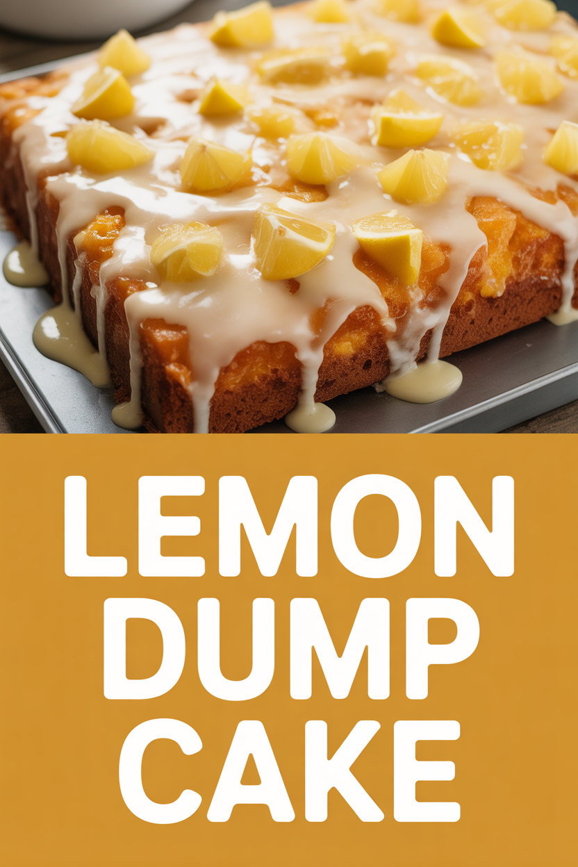 Lemon Dump Cake