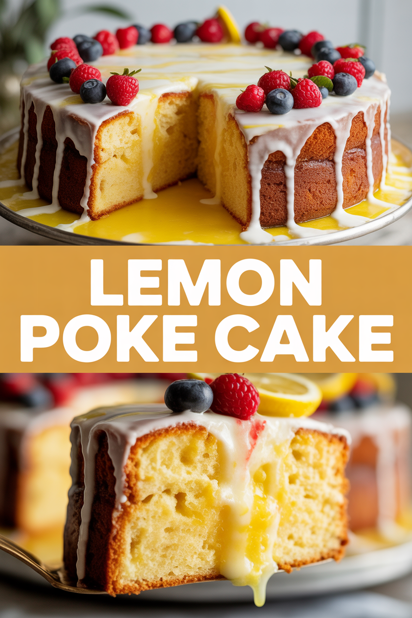 Lemon Poke Cake