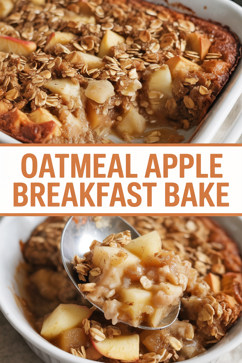 Oatmeal Apple Breakfast Bake