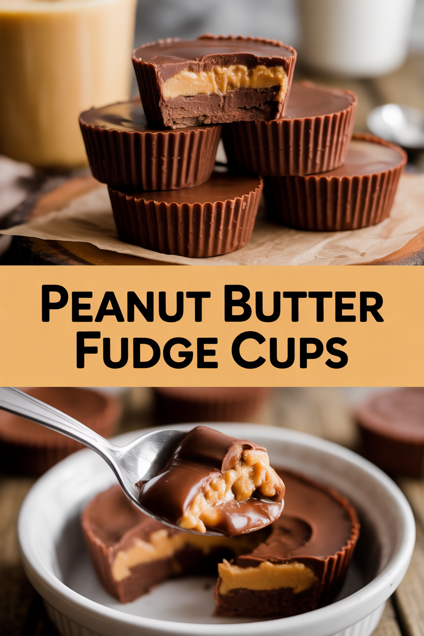 Peanut Butter Fudge Cups