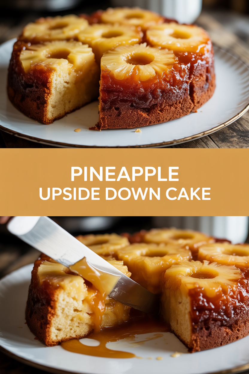 Pineapple Upside Down Cake