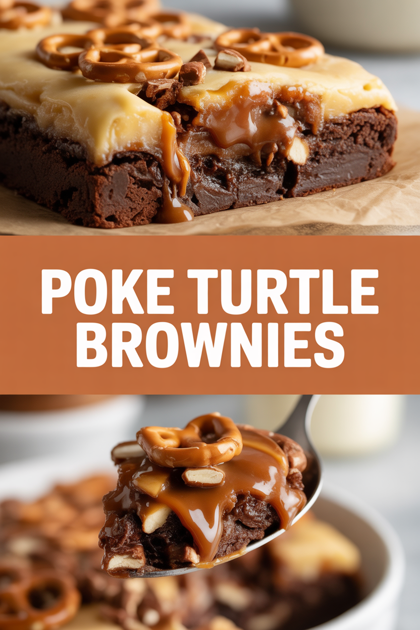 Poke Turtle Brownies
