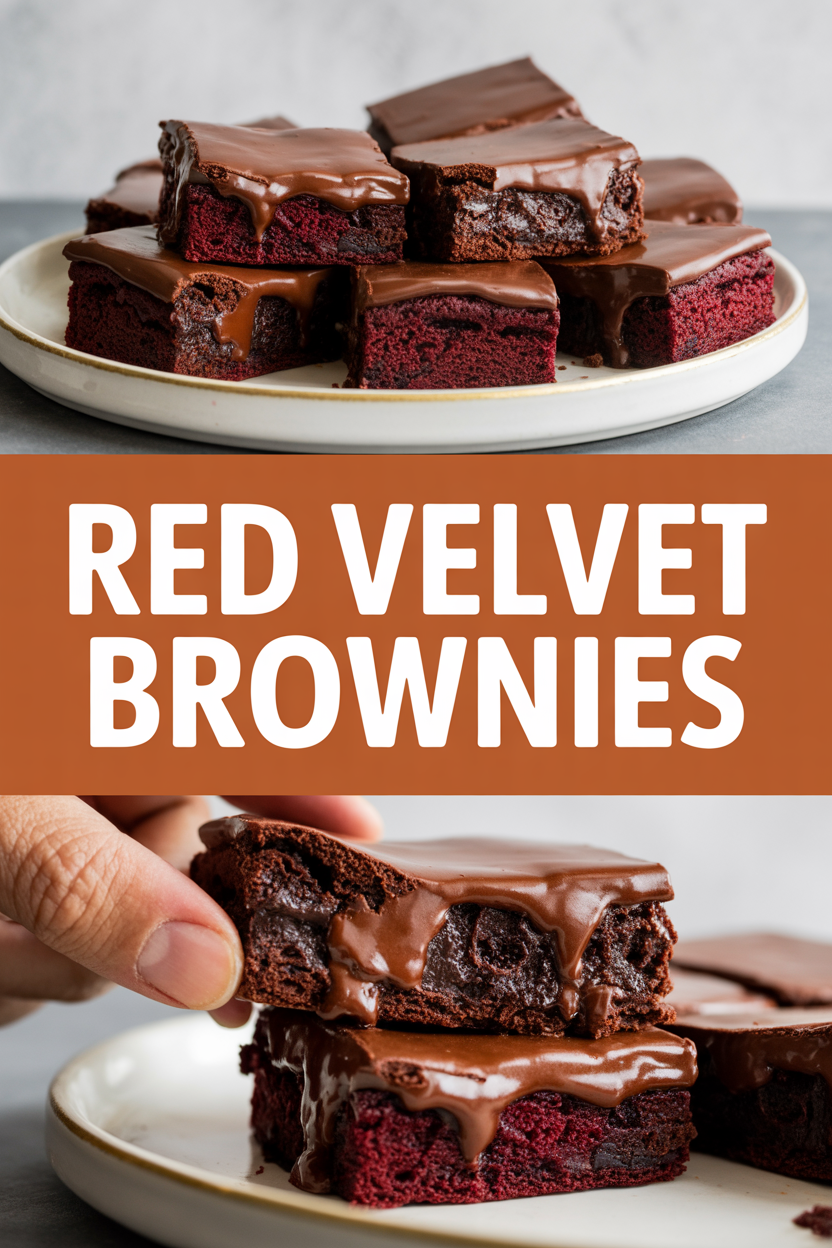 Red Velvet Brownies