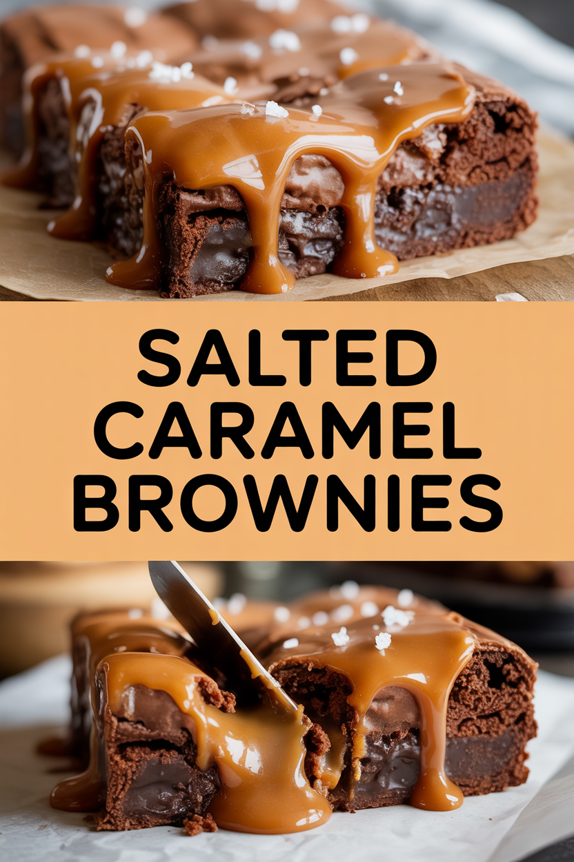 Salted Caramel Brownies