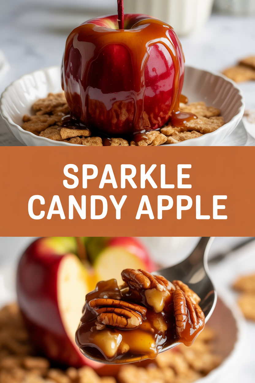 Sparkle Candy Apple
