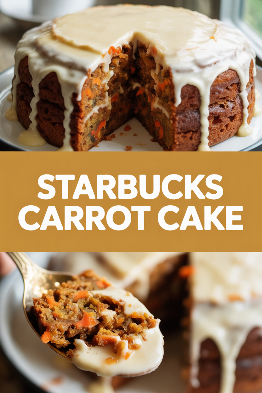 Starbucks Carrot Cake