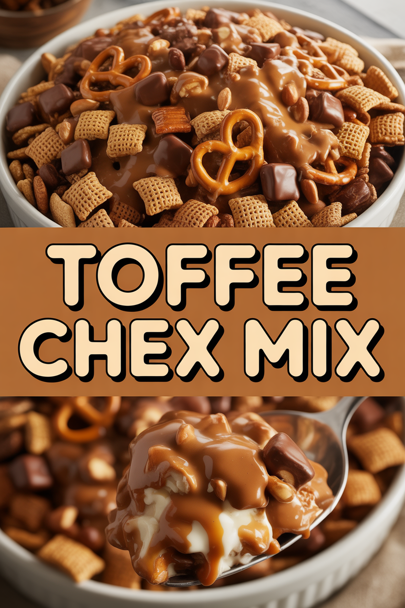 Toffee Chex Mix