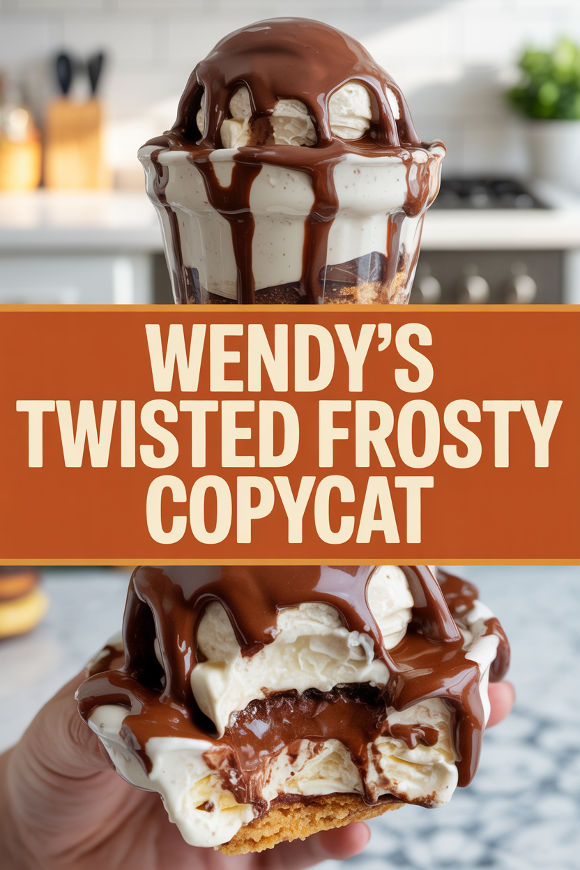 Wendy’s Twisted Frosty Copycat